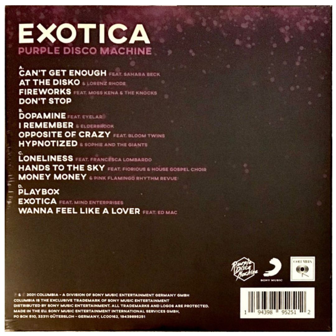 PURPLE DISCO MACHINE - EXOTICA (2LP) | VINILO