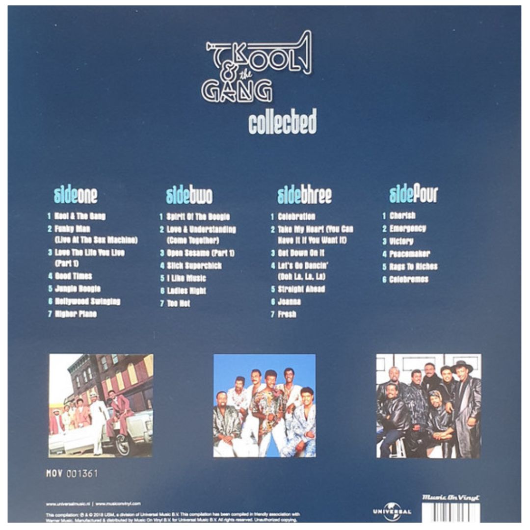 KOOL AND THE GANG - COLLECTED (2LP) | VINILO