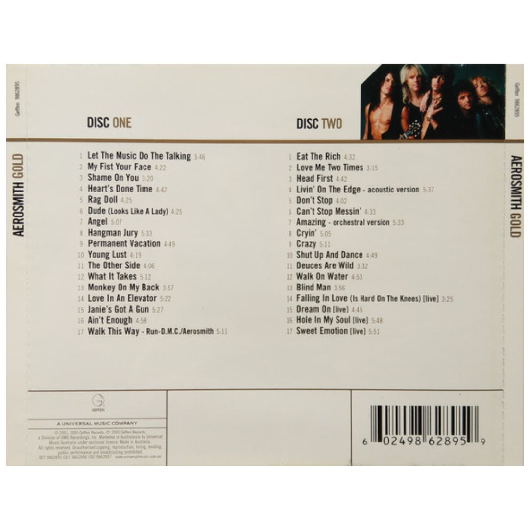 AEROSMITH - GOLD (2CD) | CD