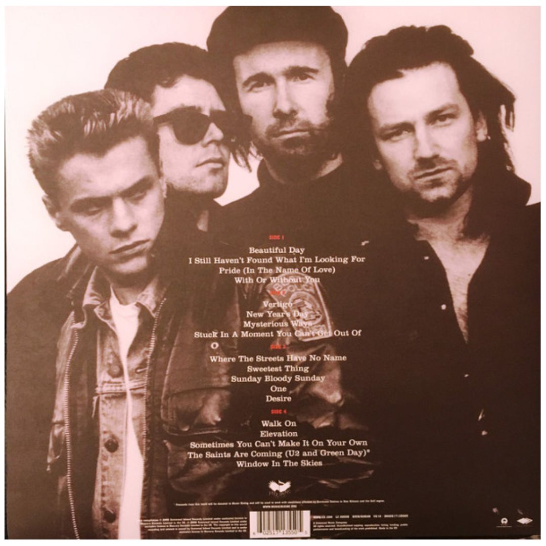 U2 - 18 SINGLES BEST OF (2LP) | VINILO