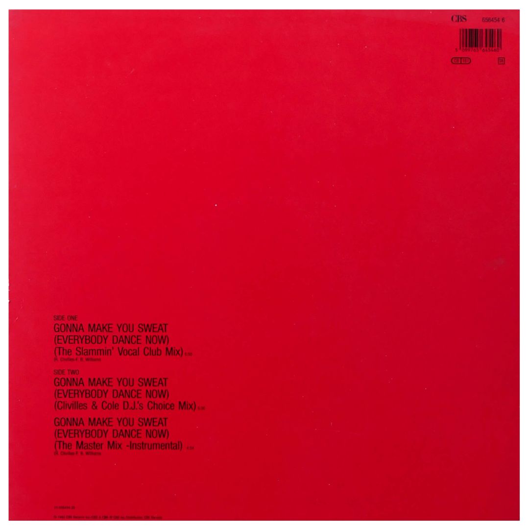 C+C MUSIC FACTORY - GONNA MAKE YOU SWEAT | 12" MAXI SINGLE USADO