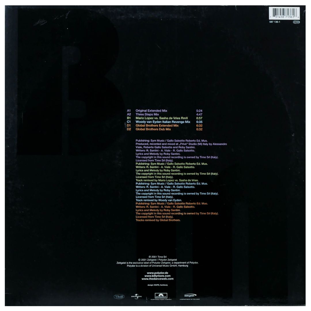 BILLY MORE - COME ON AND DO IT (2LP) | 12" MAXI SINGLE USADO