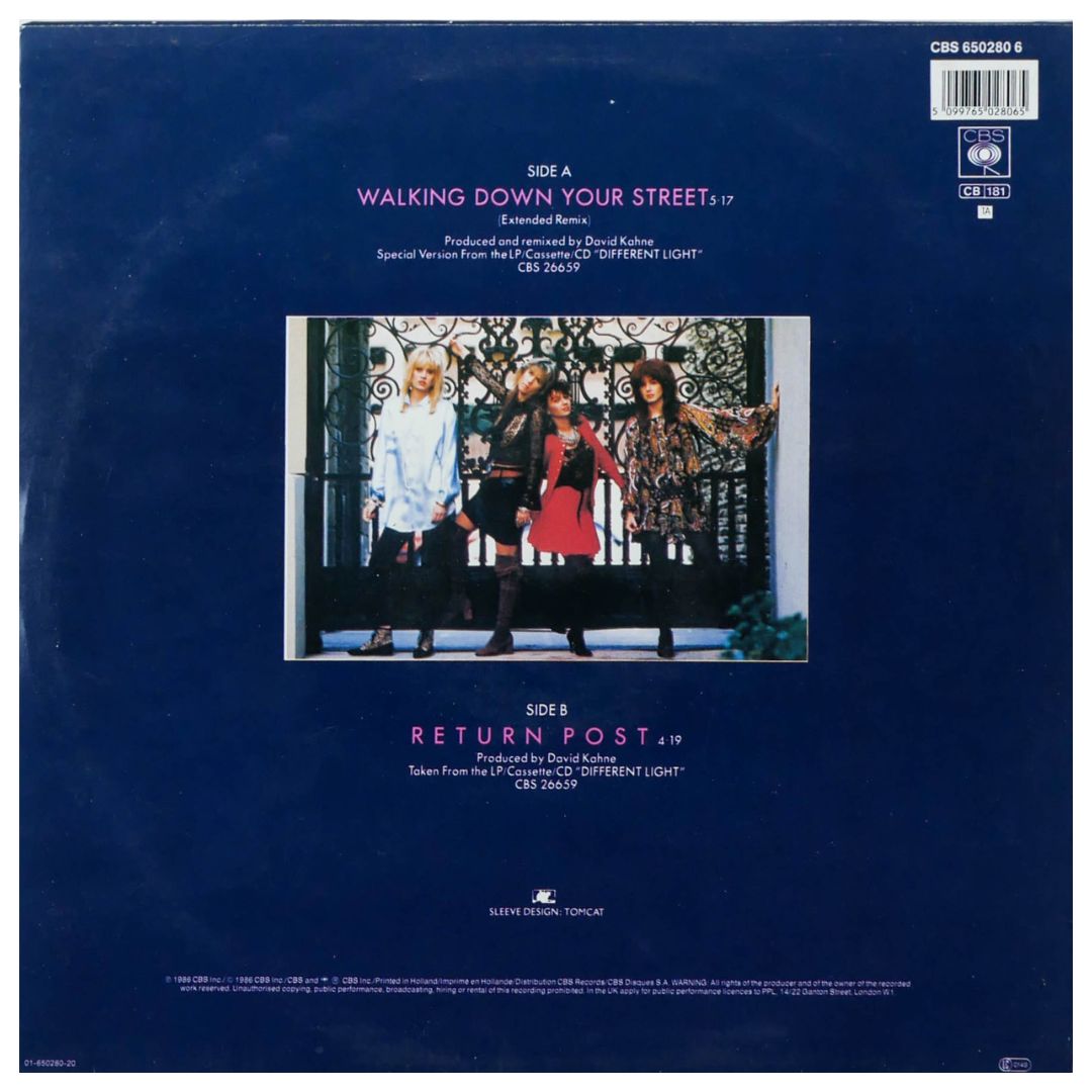 BANGLES - WALKING DOWN THE STREET | 12" MAXI SINGLE USADO