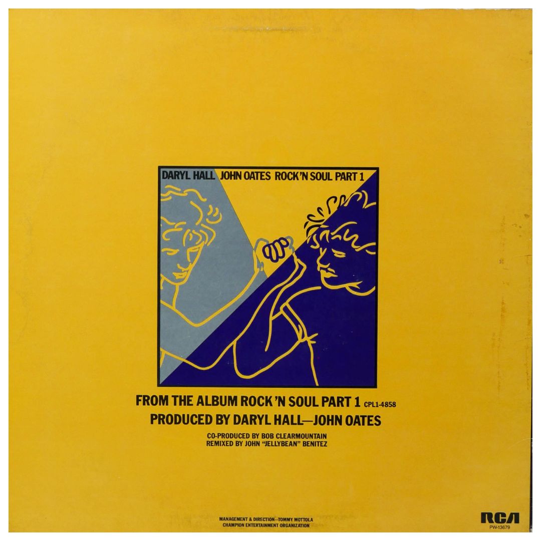 DARYL HALL AND JOHN OATES - SAY IT ISN'T SO | 12" MAXI SINGLE USADO