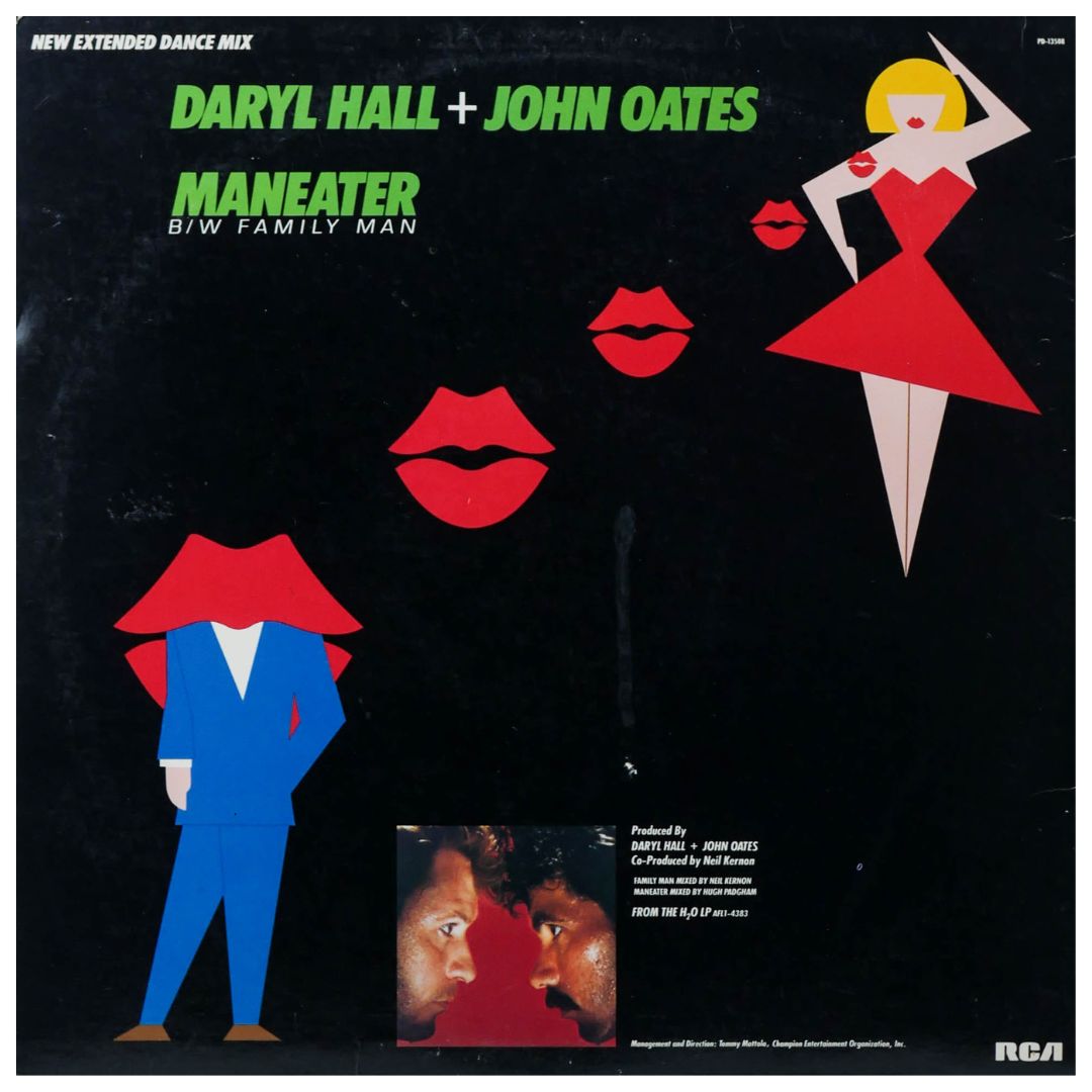 DARYL HALL AND JOHN OATES - FAMILY MAN | 12" MAXI SINGLE USADO