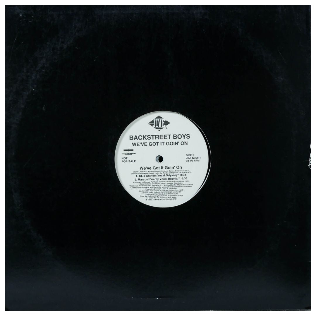 BACKSTREETS BOYS - WE'VE GOT IT GOIN' ON (2 RECORD SET) | 12" MAXI SINGLE USADO
