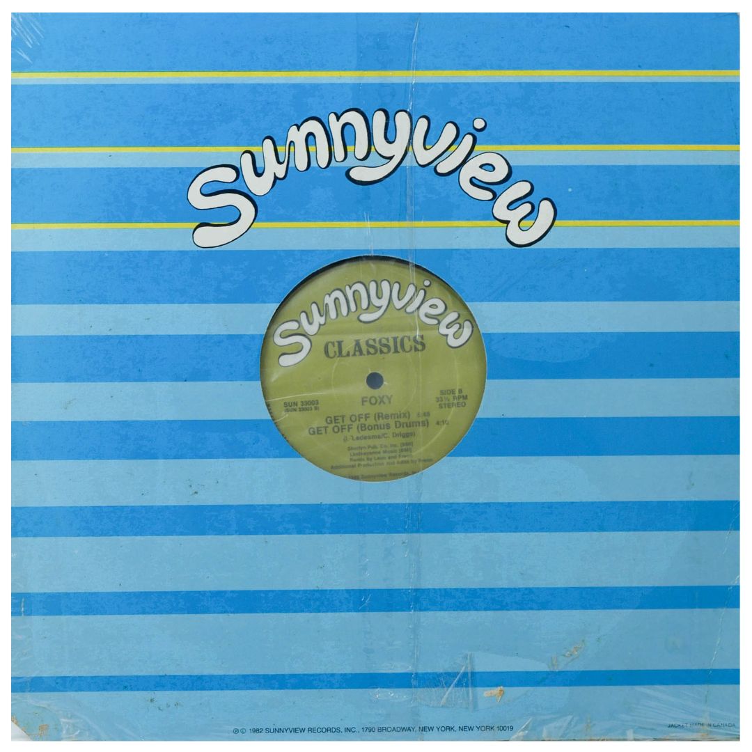 FOXY - GET OFF | 12" MAXI SINGLE USADO