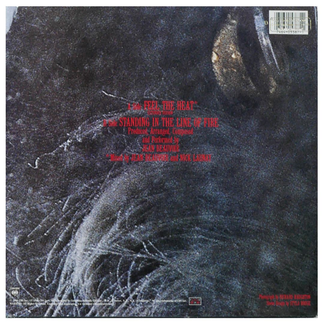 JEAN BEAUVOIR - FEEL THE HEAT | 12" MAXI SINGLE USADO