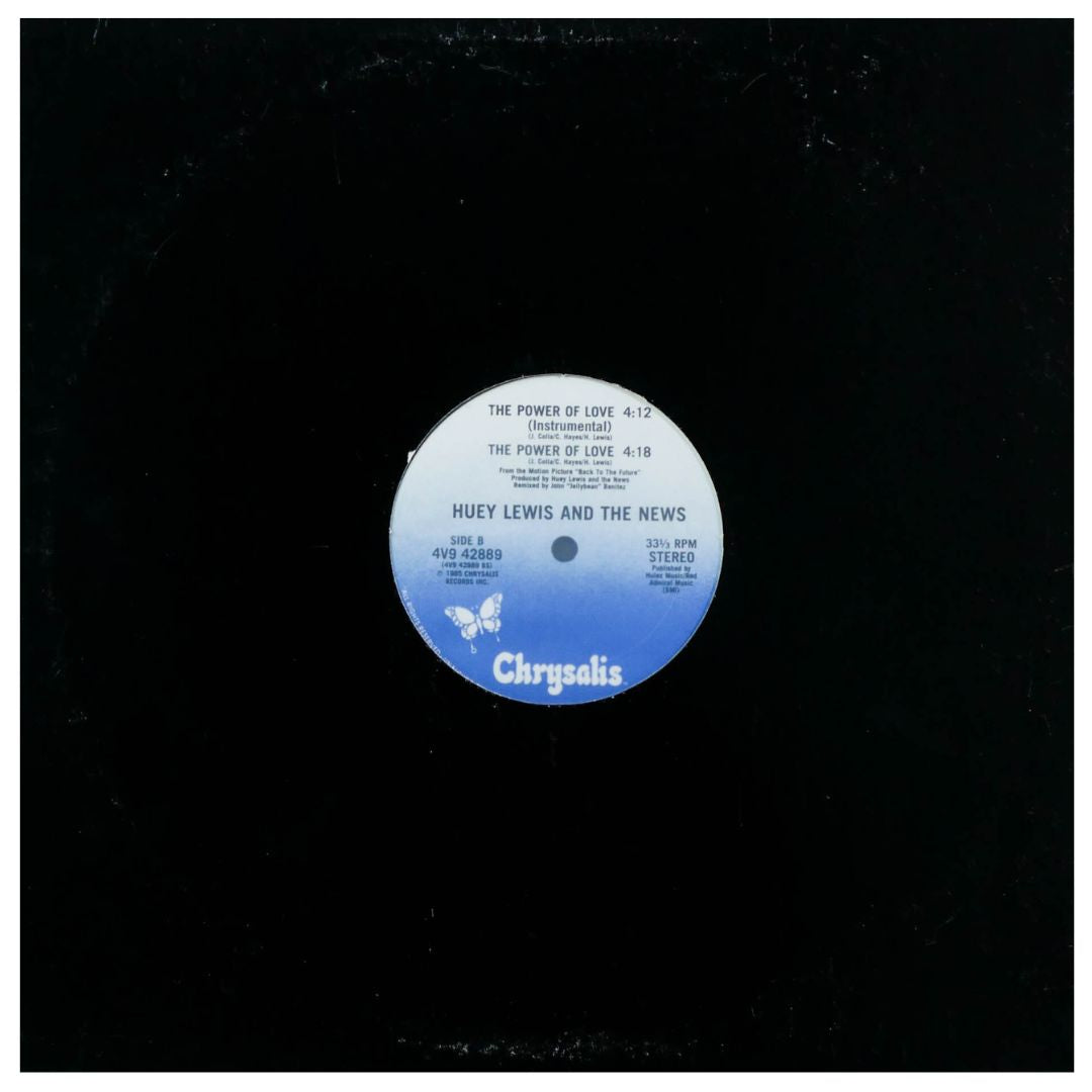 HUEY LEWIS AND THE NEWS - THE POWER OF LOVE | 12" MAXI SINGLE USADO