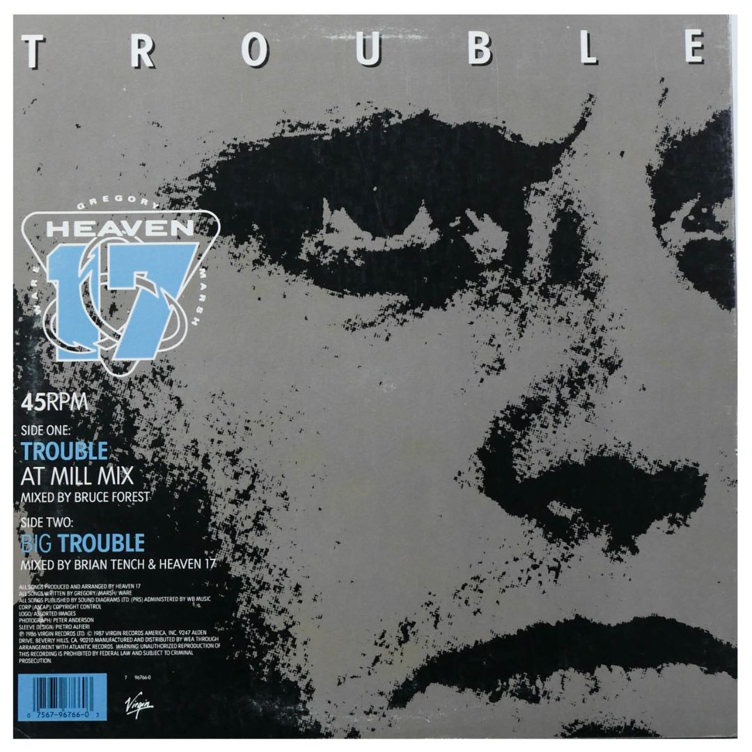 HEAVEN 17 - TROUBLE | 12" MAXI SINGLE USADO