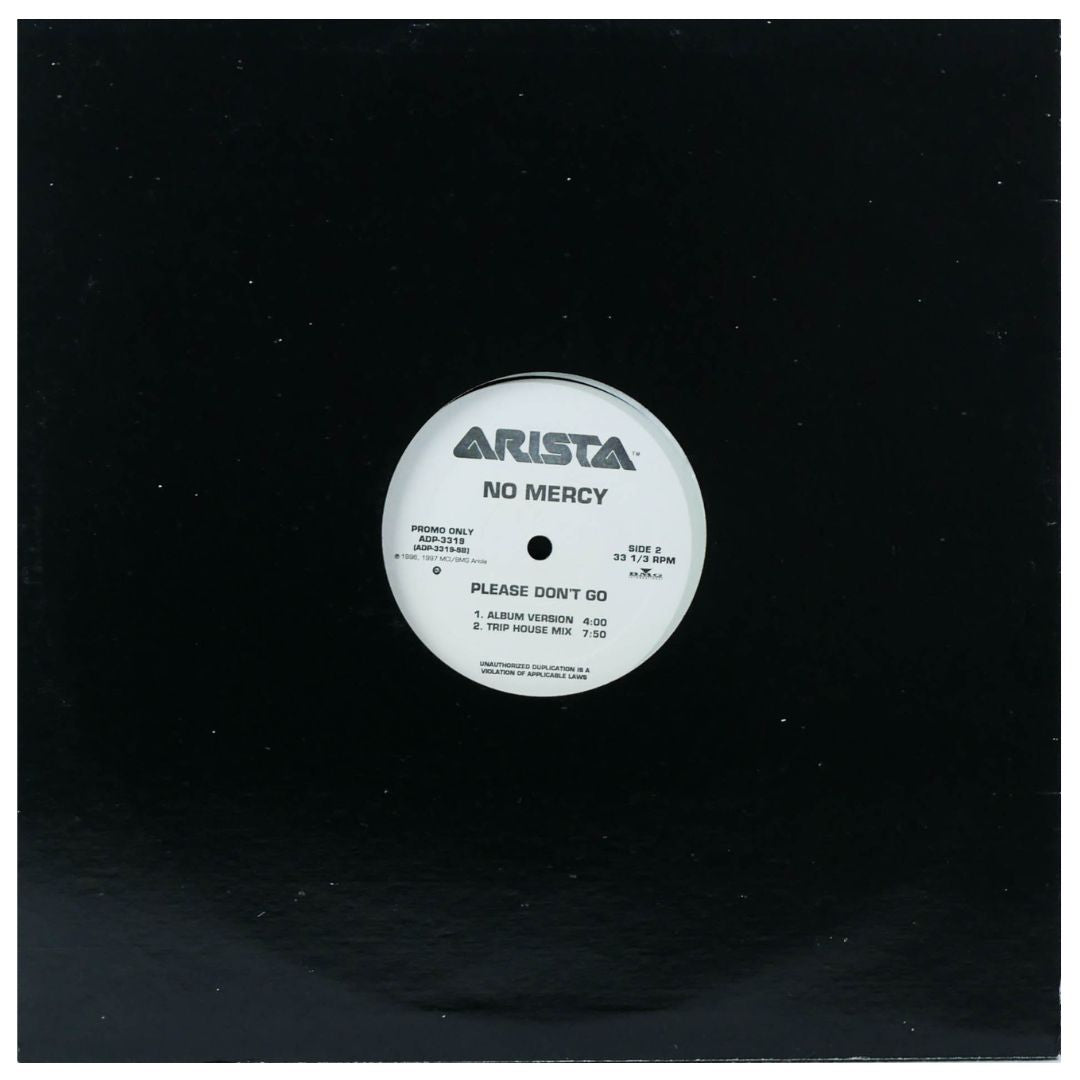 NO MERCY - PLEASE DON'T GO | 12" MAXI SINGLE USADO