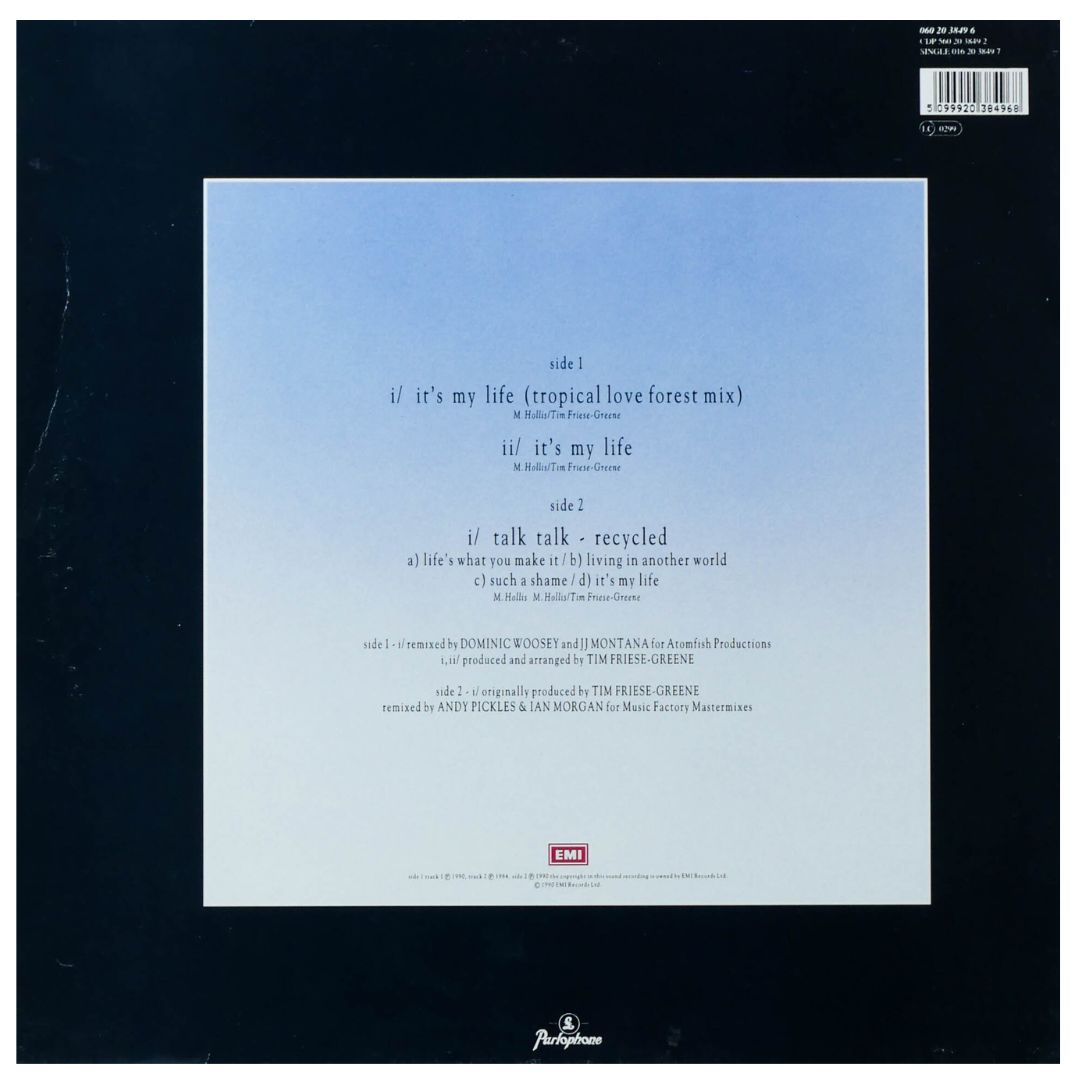 TALK TALK - IT'S MY LIFE | 12" MAXI SINGLE USADO