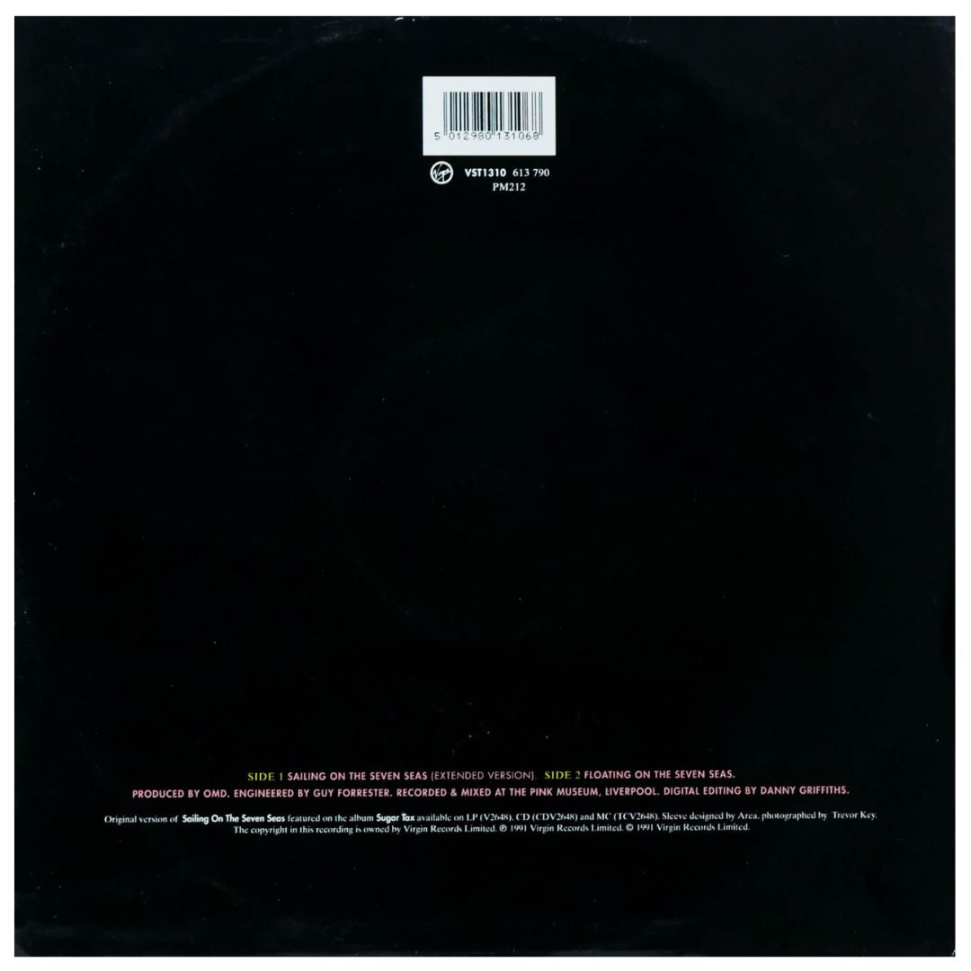 OMD - SAILING ON THE SEVEN SEAS | 12" MAXI SINGLE USADO
