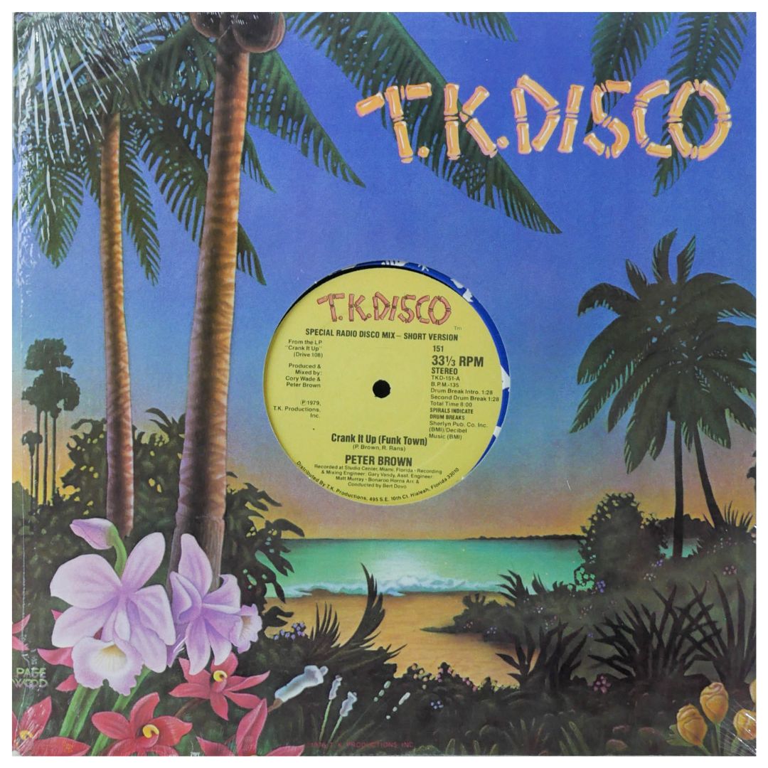 PETER BROWN - CRACK IT UP | 12" MAXI SINGLE USADO