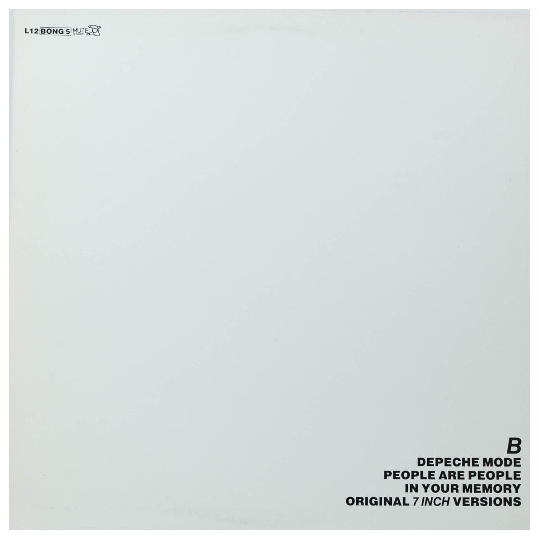 DEPECHE MODE - PEOPLE ARE PEOPLE (LTD EDITION) | 12" MAXI SINGLE USADO