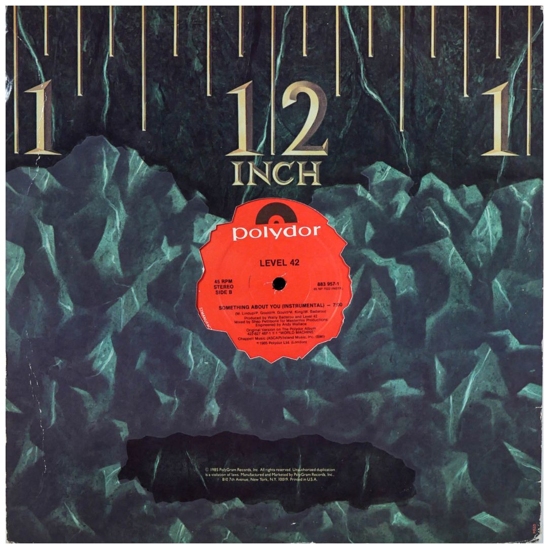 LEVEL 42 - SOMETHING ABOUT YOU | 12" MAXI SINGLE USADO