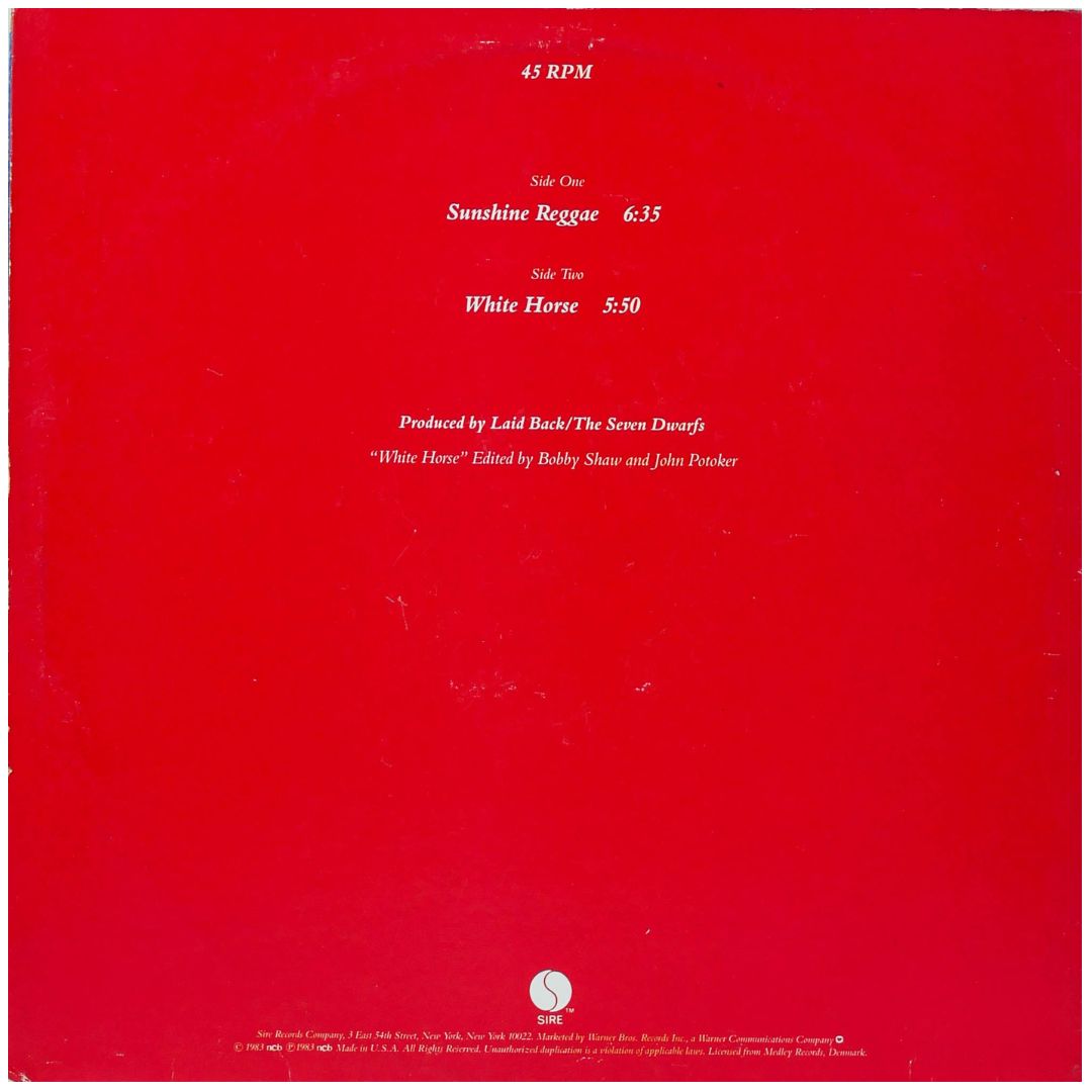 LAID BACK - SUNSHINE REGGAE (EXTENDED) | 12" MAXI SINGLE USADO