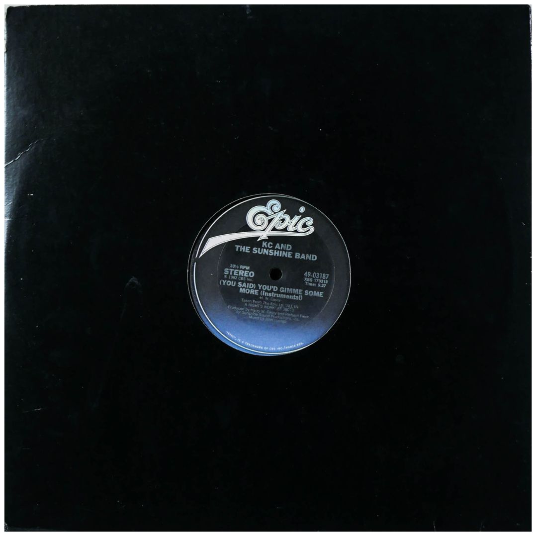 KC & THE SUNSHINE BAND - (YOU SAID) YOU"D GIMME SOME MORE | 12" MAXI SINGLE USADO