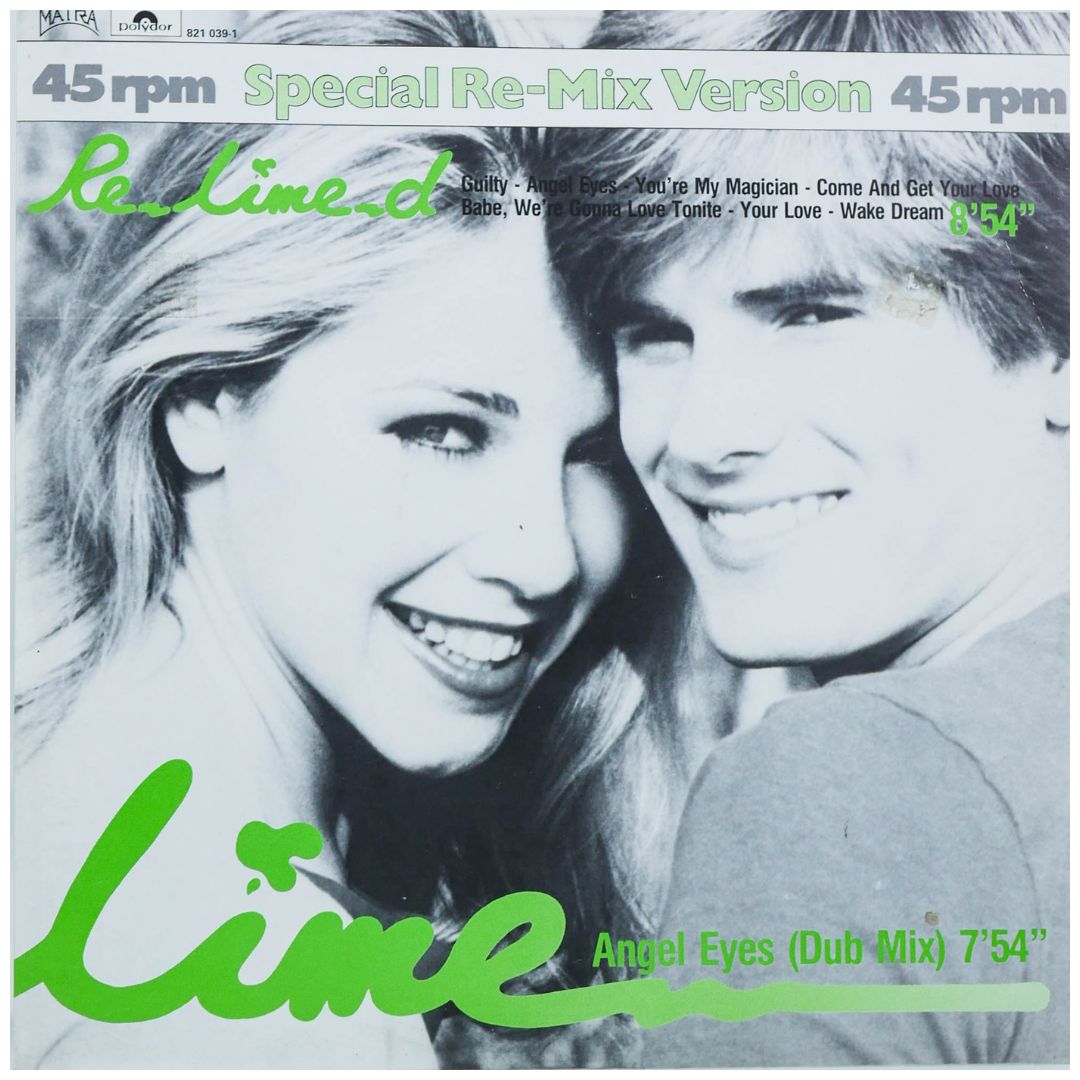 LIME - ANGEL EYES | 12" MAXI SINGLE USADO