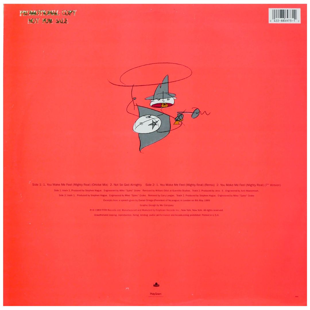JIMMY SOMERVILLE - YOU MAKE ME FEEL (MIGHTY REAL) | 12" MAXI SINGLE USADO