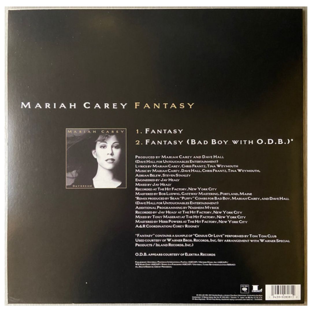 MARIAH CAREY - FANTASY (VINYL PINK) | 12" MAXI SINGLE VINILO