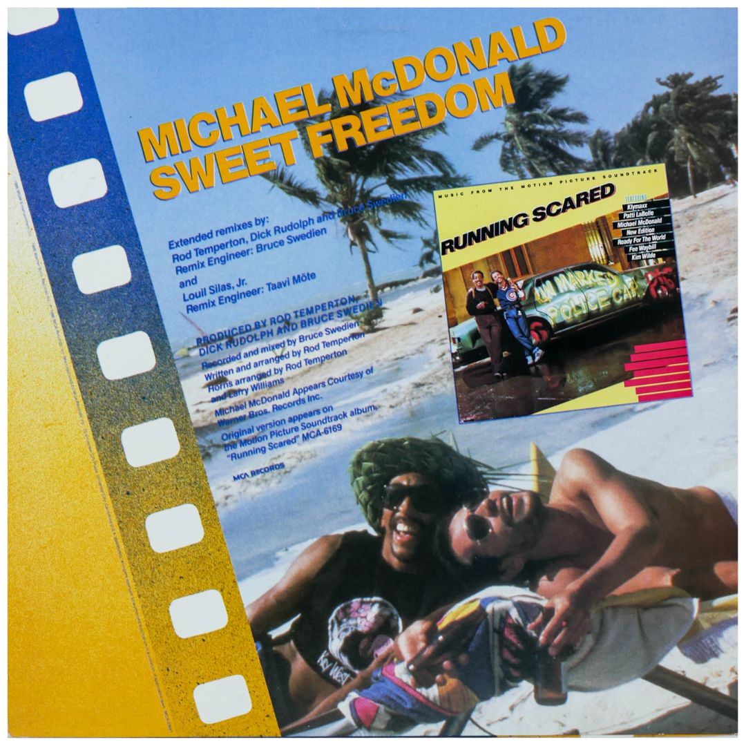 MICHAEL MCDONALD - SWEET FREEDOM | 12" MAXI SINGLE USADO