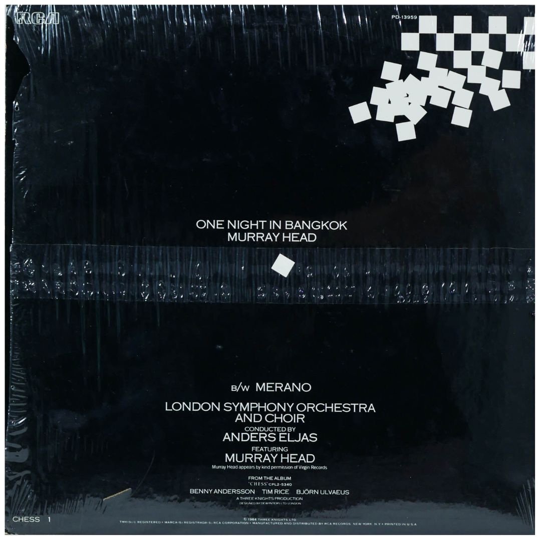 MURRAY HEAD - ONE NIGHT IN BANGKOK | 12" MAXI SINGLE USADO