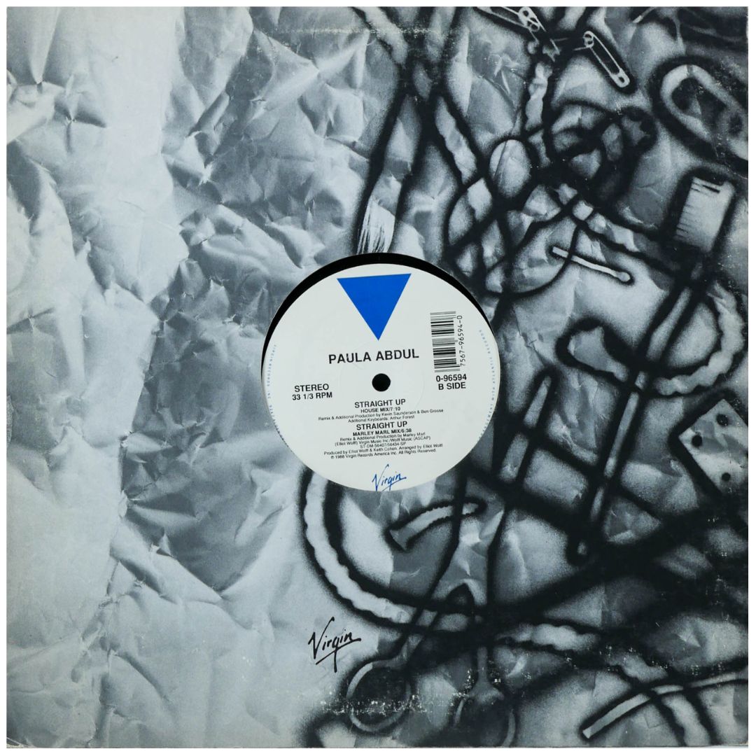 PAULA ABDUL - STRAIGHT UP | 12" MAXI SINGLE USADO