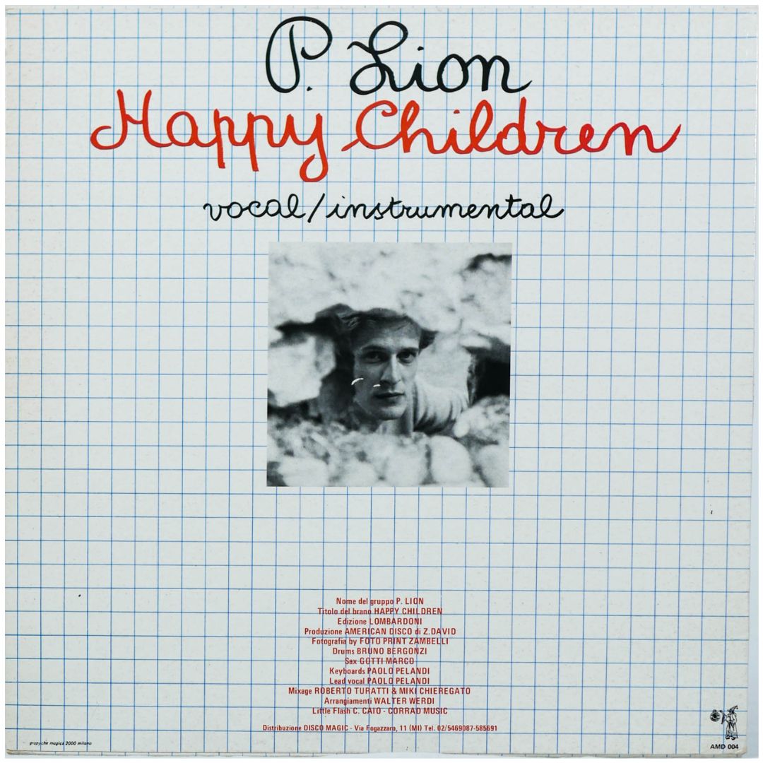 P. LION - HAPPY CHILDREN | 12" MAXI SINGLE USADO