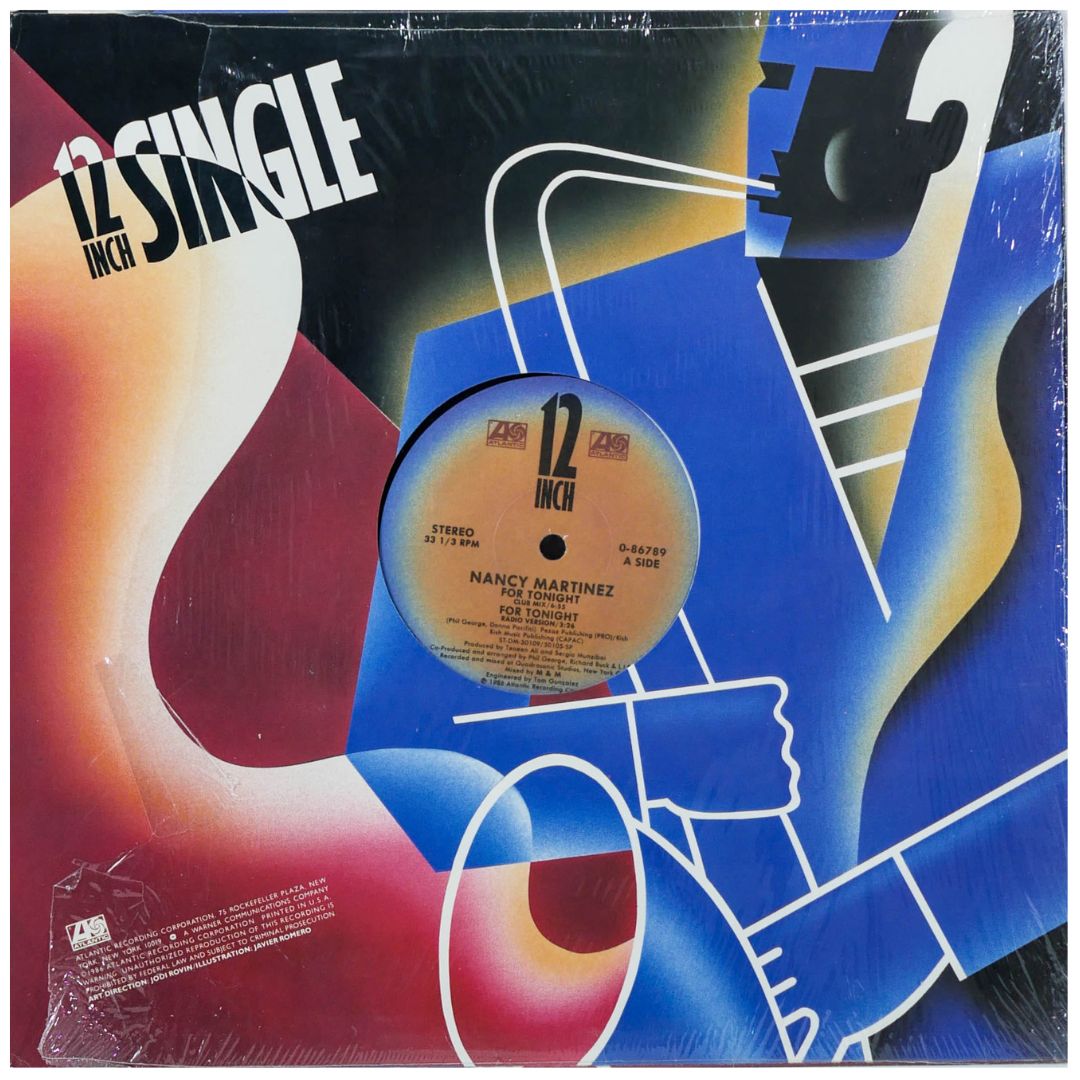 NANCY MARTINEZ - FOR TONIGHT | 12" MAXI SINGLE USADO