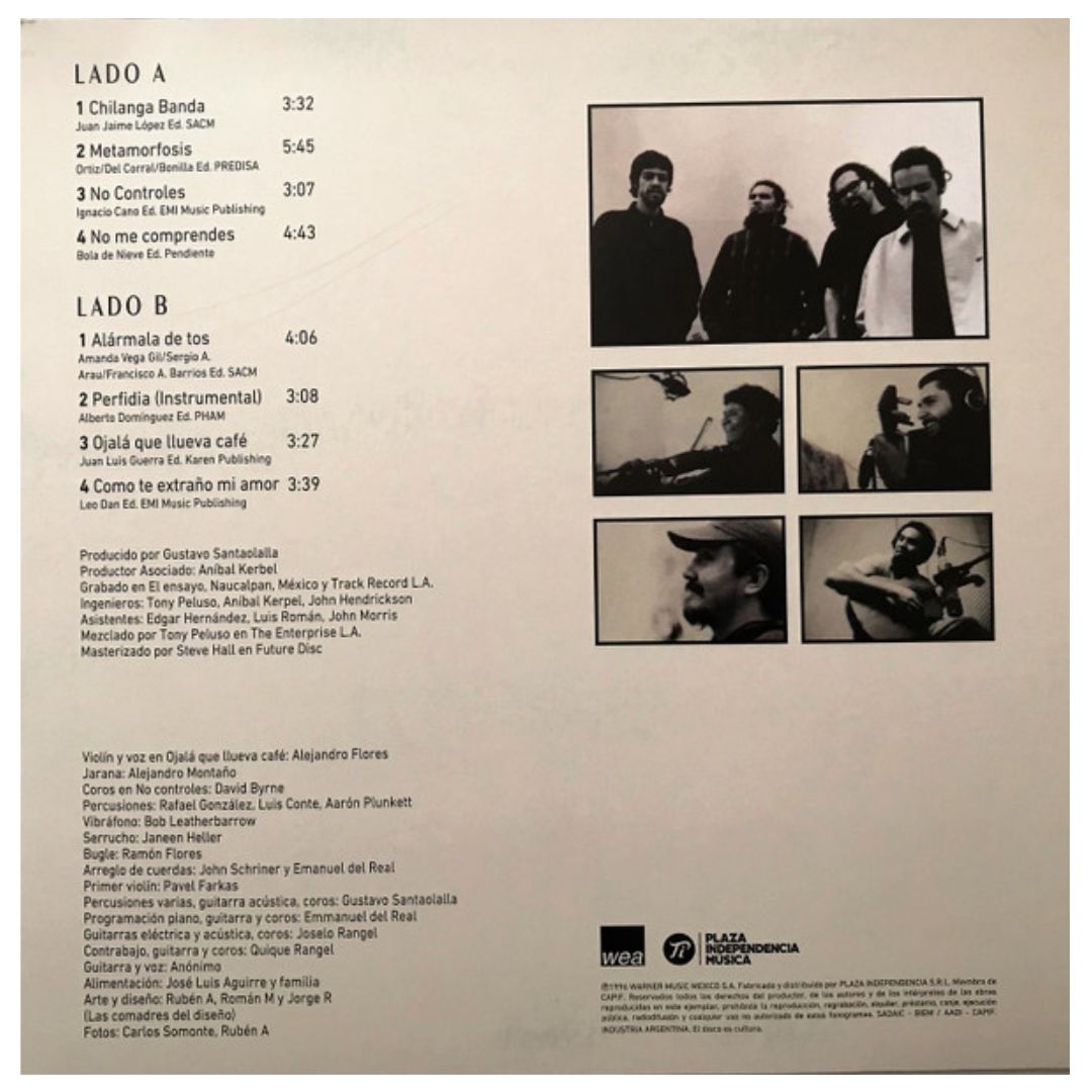 CAFE TACUBA - AVALANCHA DE EXITOS (LP+LIBRO) | VINILO