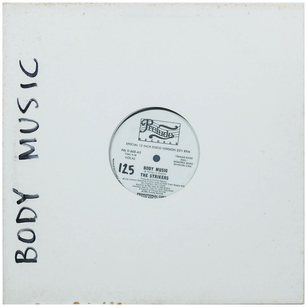 THE STRIKERS - BODY MUSIC | 12" MAXI SINGLE USADO