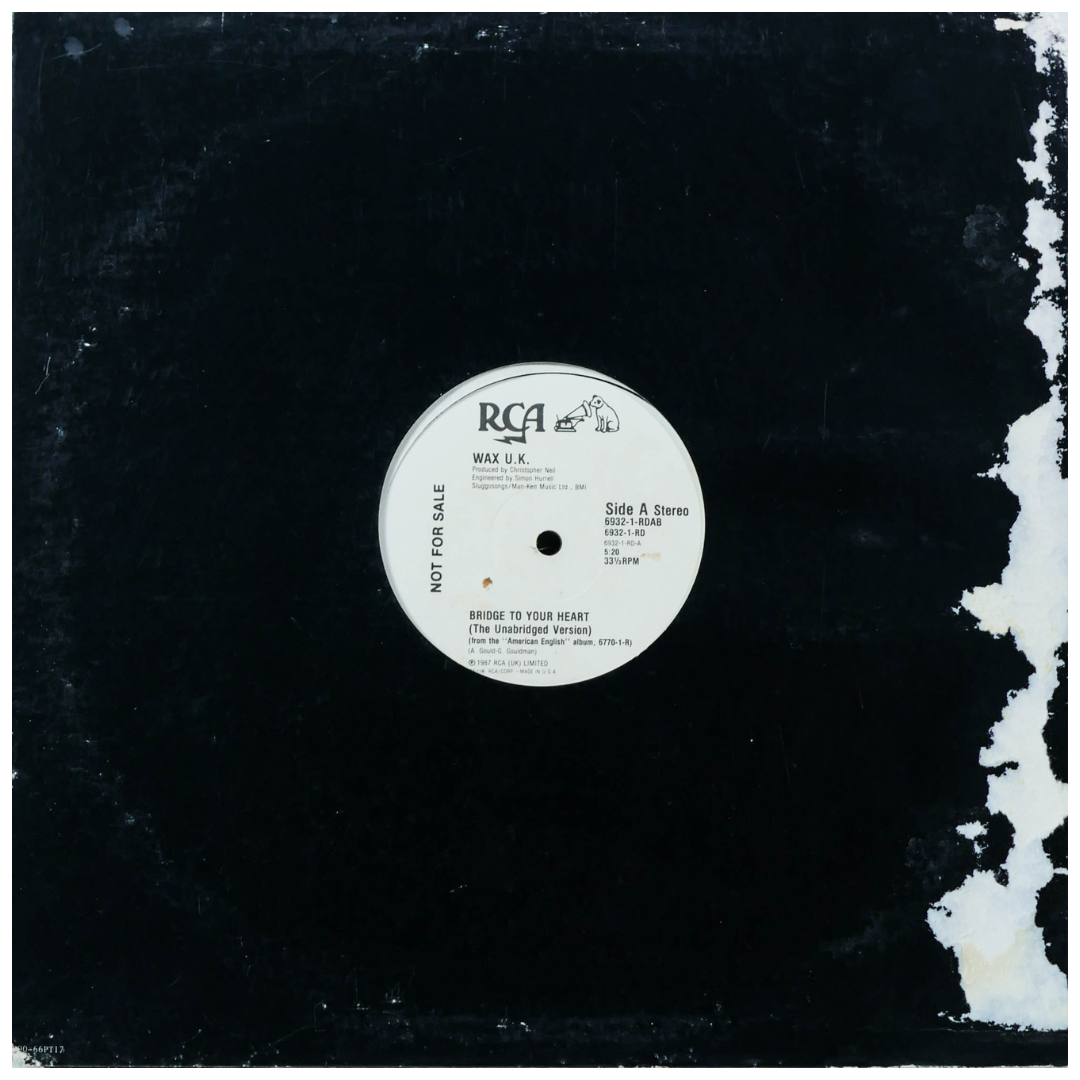 WAX - BRIDGE TO YOUR HEART | 12" MAXI SINGLE USADO