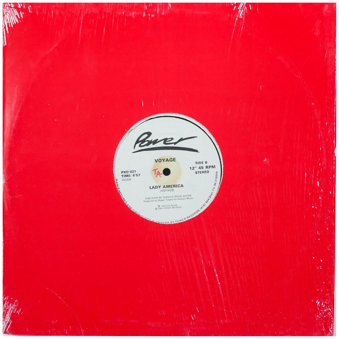 VOYAGE - LADY AMERICA | 12" MAXI SINGLE USADO