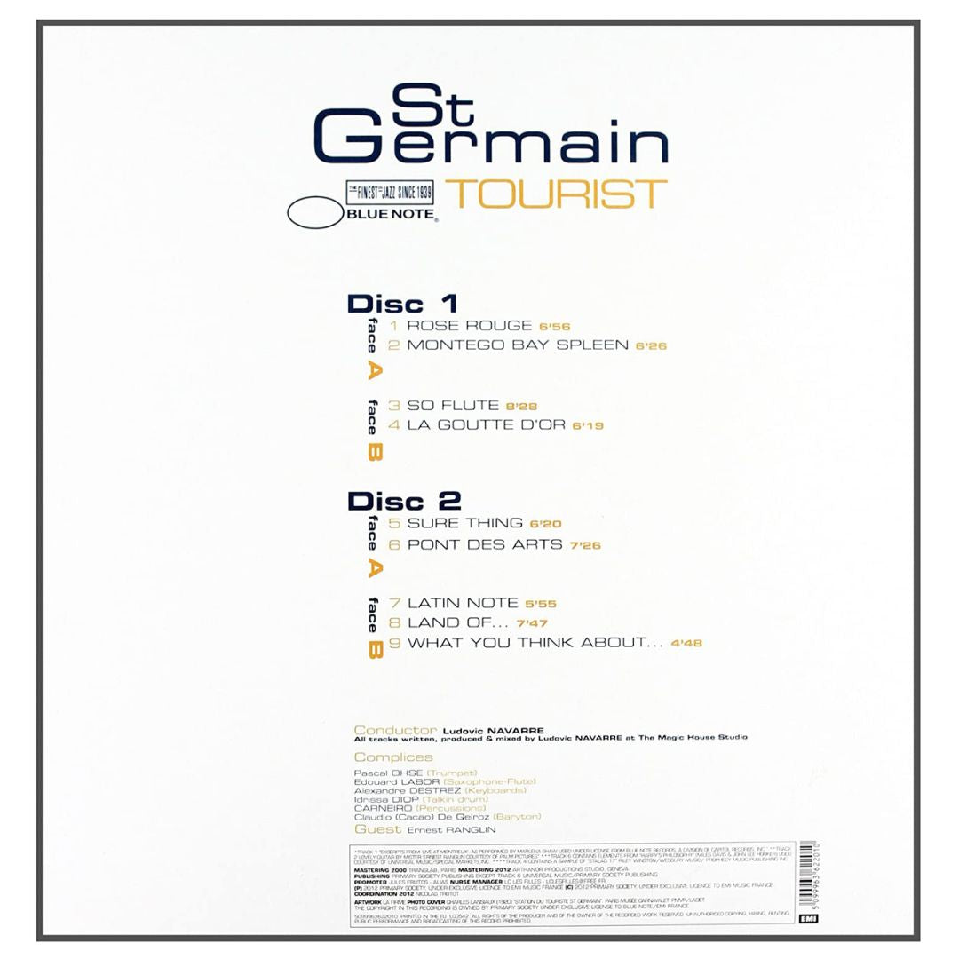 ST GERMAIN - TOURIST (2LP) | VINILO