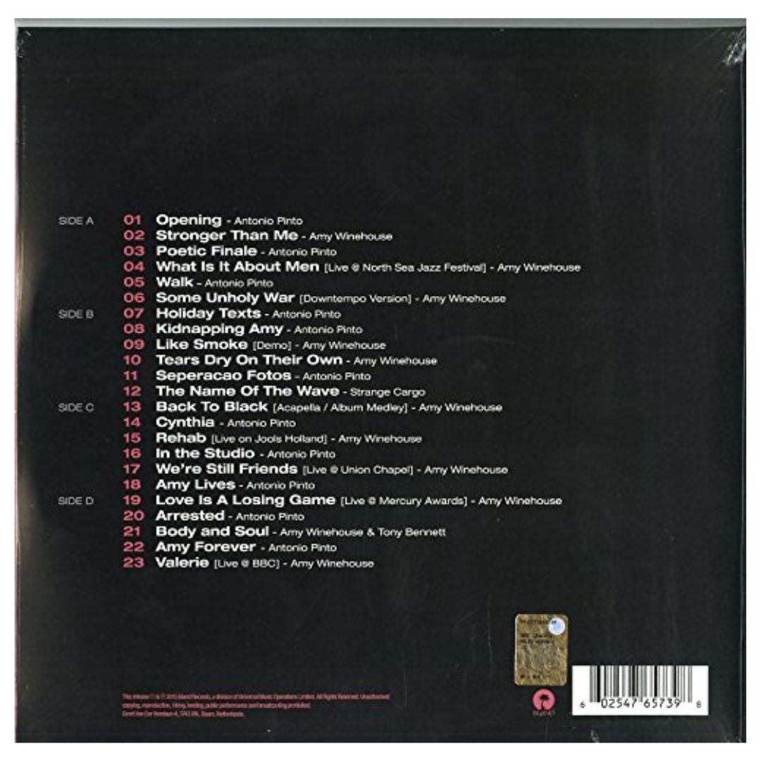 AMY WINEHOUSE - AMY OST (2LP) | VINILO