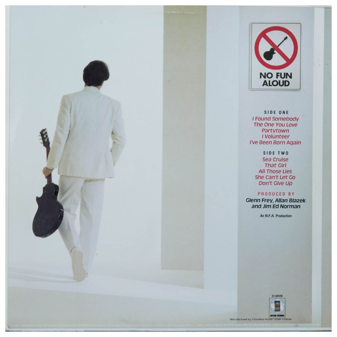 GLENN FREY - NO FUN ALOUD | VINILO USADO