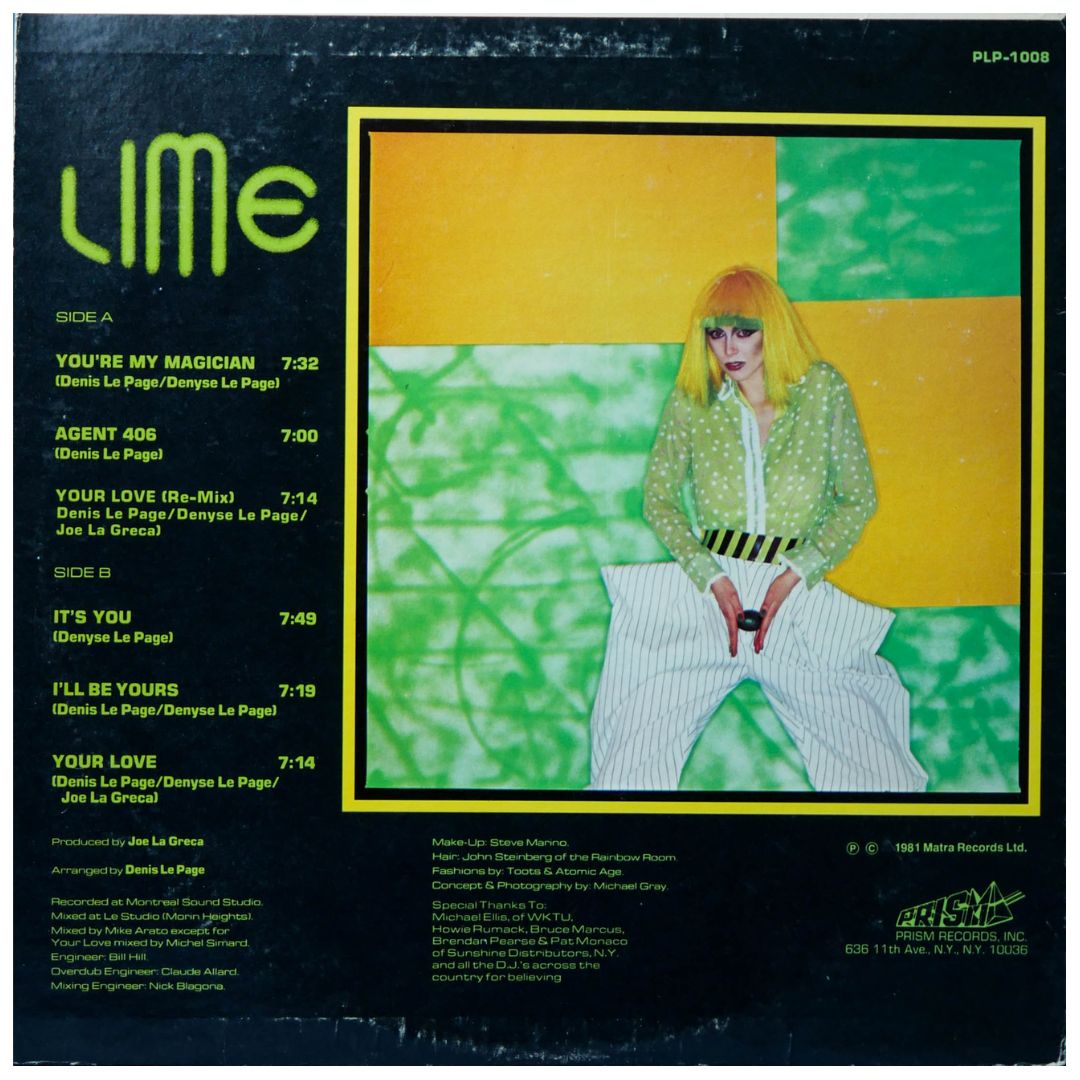 LIME - YOUR LOVE | VINILO USADO
