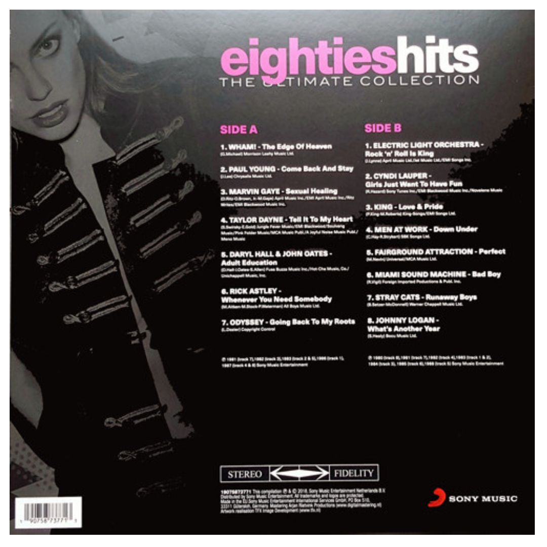 EIGHTIES HITS - THE ULTIMATE COLLECTION | VINILO