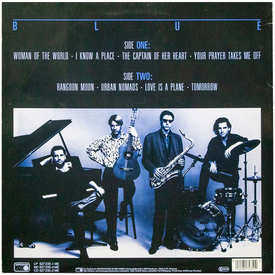 DOUBLE - BLUE | VINILO USADO