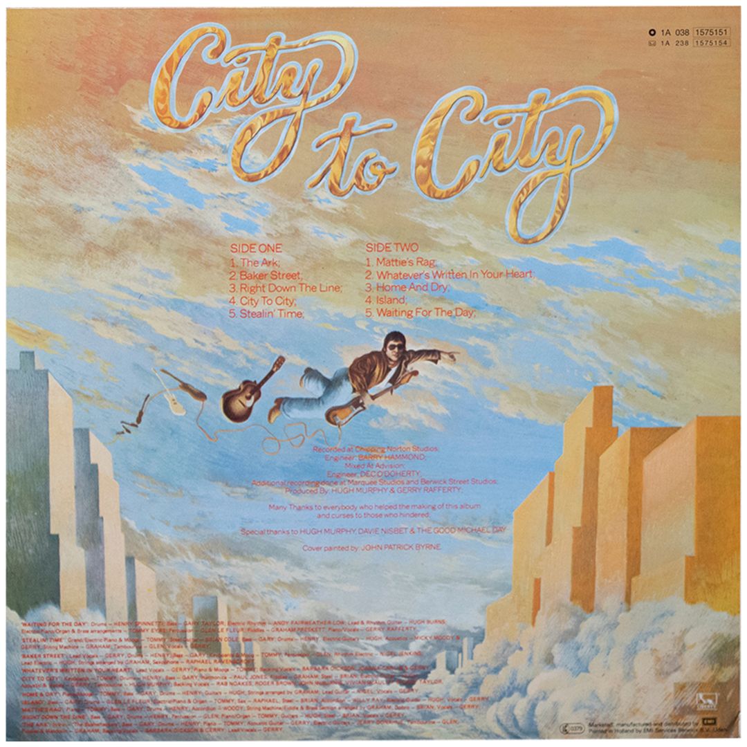GERRY RAFFERTY - CITY TO CITY | VINILO USADO