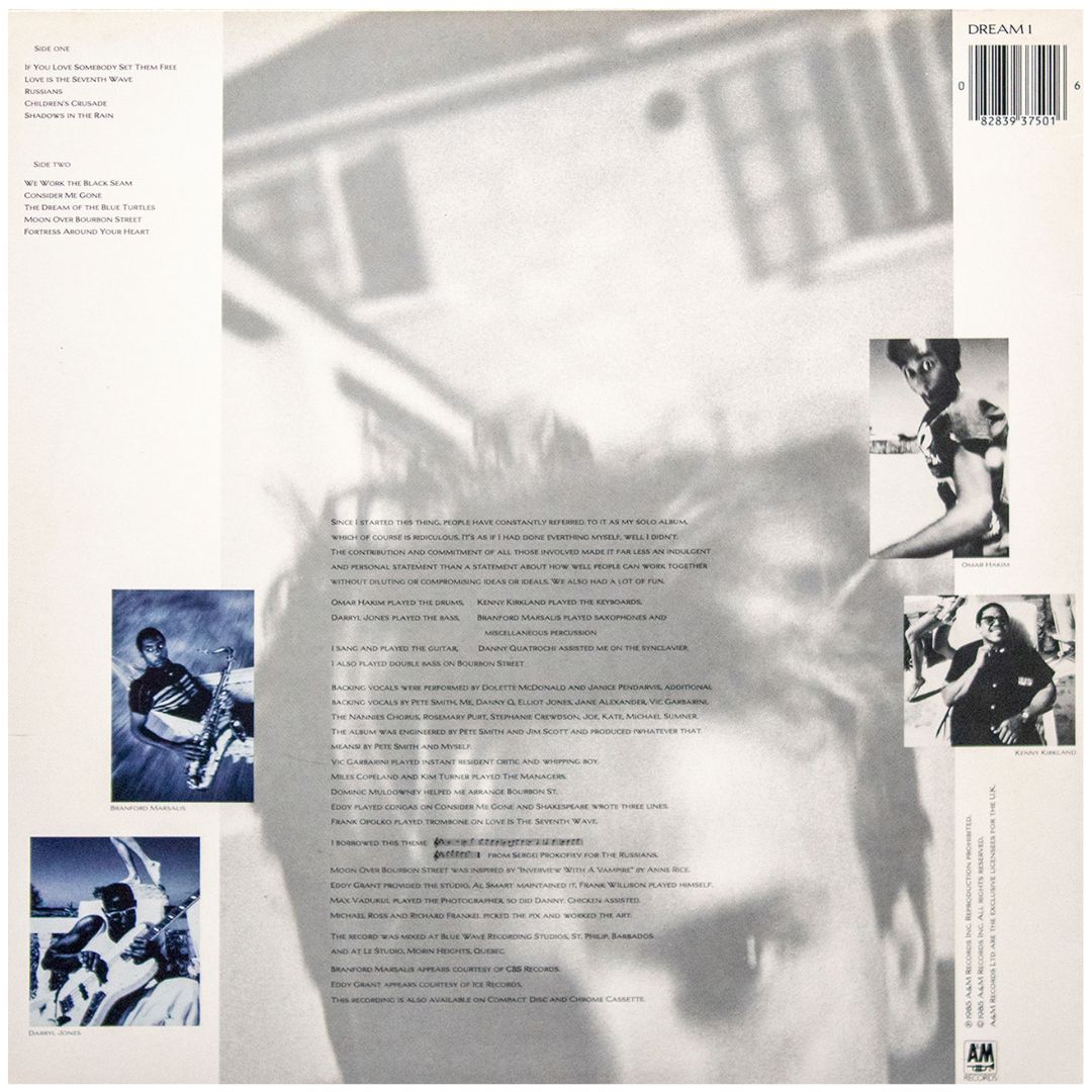 STING - THE DREAM OF THE BLUE TURTLES | VINILO USADO