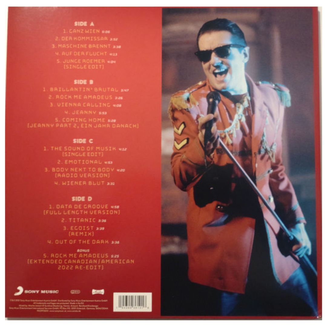 FALCO - SOUND OF MUSIK GREATEST HITS (+POSTER) (2LP) | VINILO