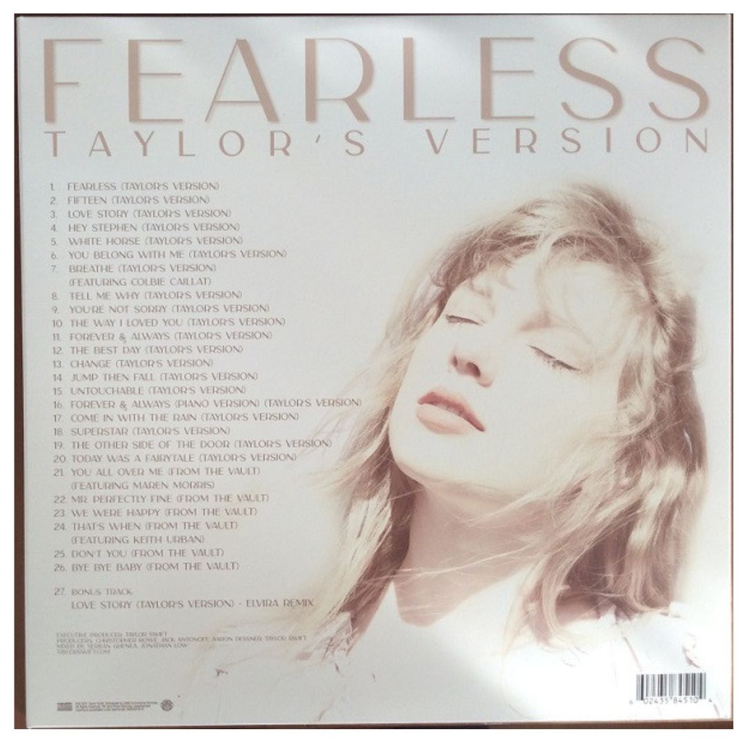 TAYLOR SWIFT - FEARLESS (TAYLOR'S VERSION GOLD) (3LP) | VINILO