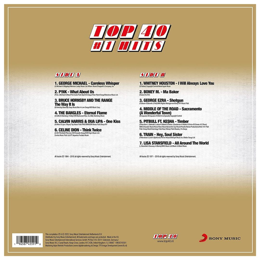 TOP 40 #1 HITS - TOP 40 #1 (VINYL GOLD) | VINILO