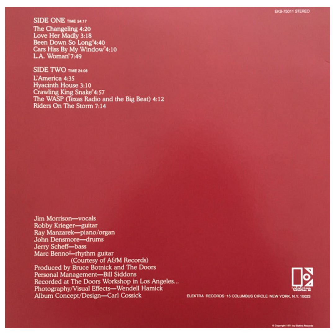 DOORS - L.A WOMAN | VINILO