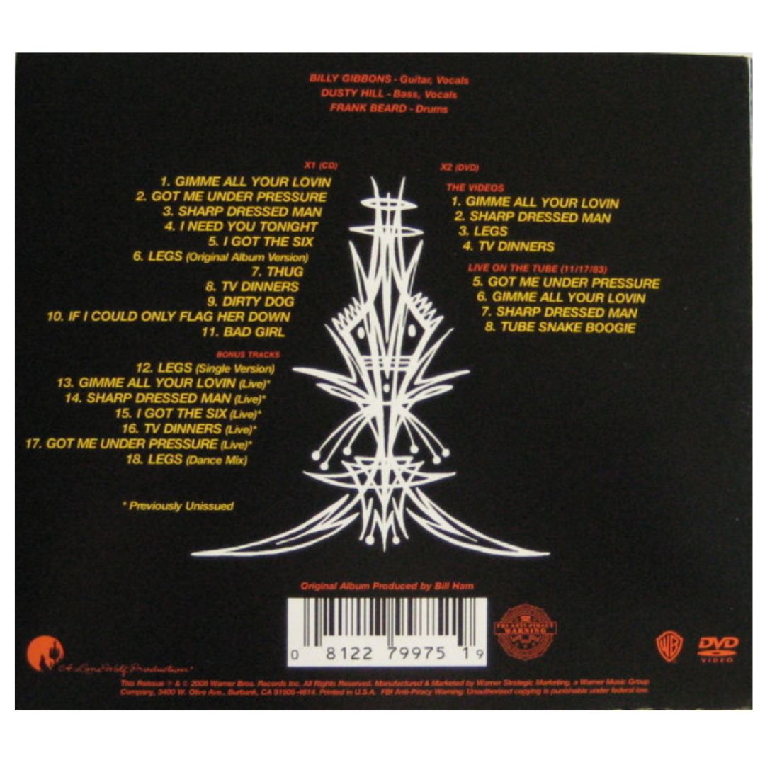 ZZ TOP - ELIMINATOR (CD+DVD) | CD
