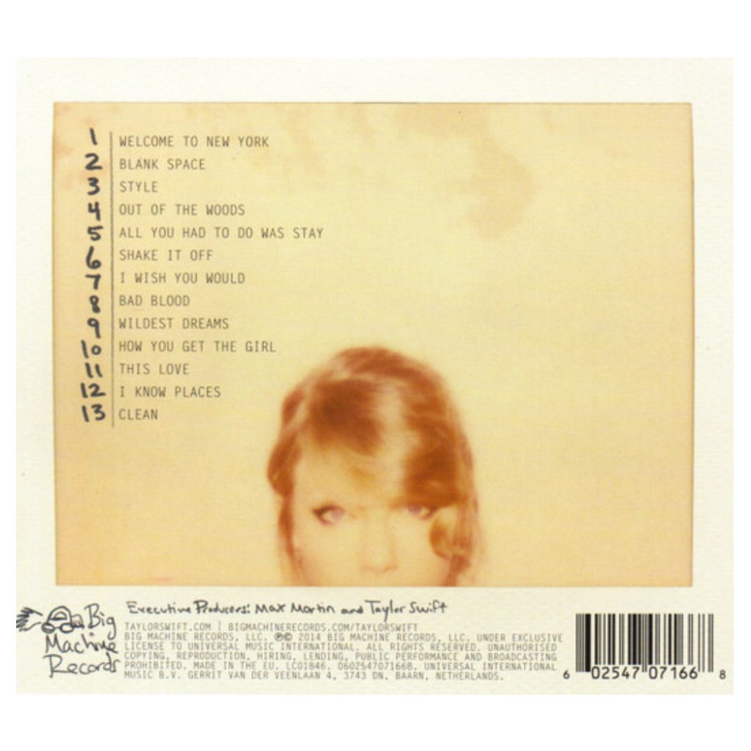 TAYLOR SWIFT - 1989 | CD