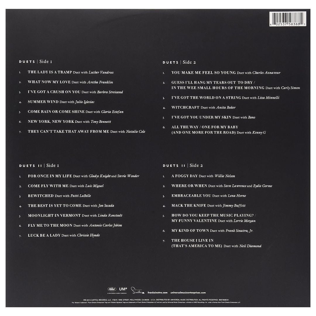 FRANK SINATRA - DUETS (20TH) (2LP) | VINILO