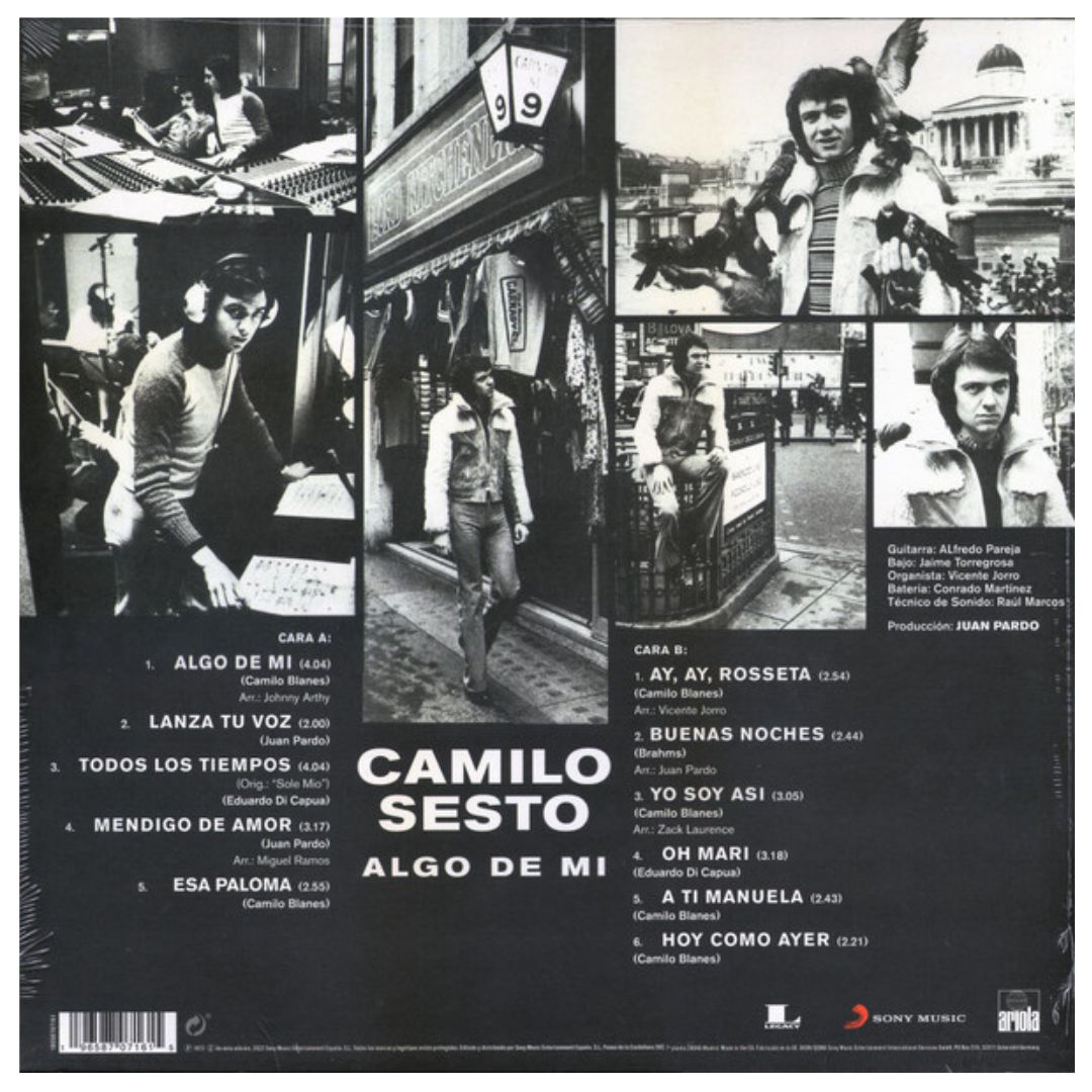 CAMILO SESTO - ALGO DE MI | VINILO